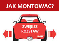 Jak montować dystanse do felg?
